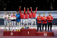 Medallists Men Foil Teams